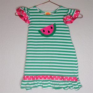 Southern Sunshine Kids Watermelon Dress 2T
